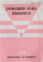 志村城山遺跡第2・第3地点発掘調査報告書　文化財シリーズ第83集