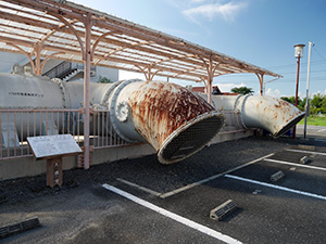 旧鵜森排水機　岐阜県大垣市