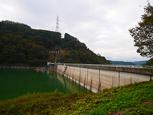 美和ダム　ダム印