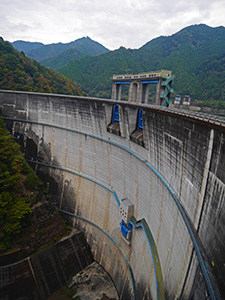 新豊根ダム　ダム印