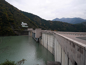 長島ダム　ダム印