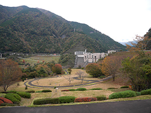 長島ダム　ダム印