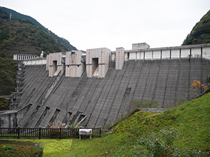 長島ダム　ダム印